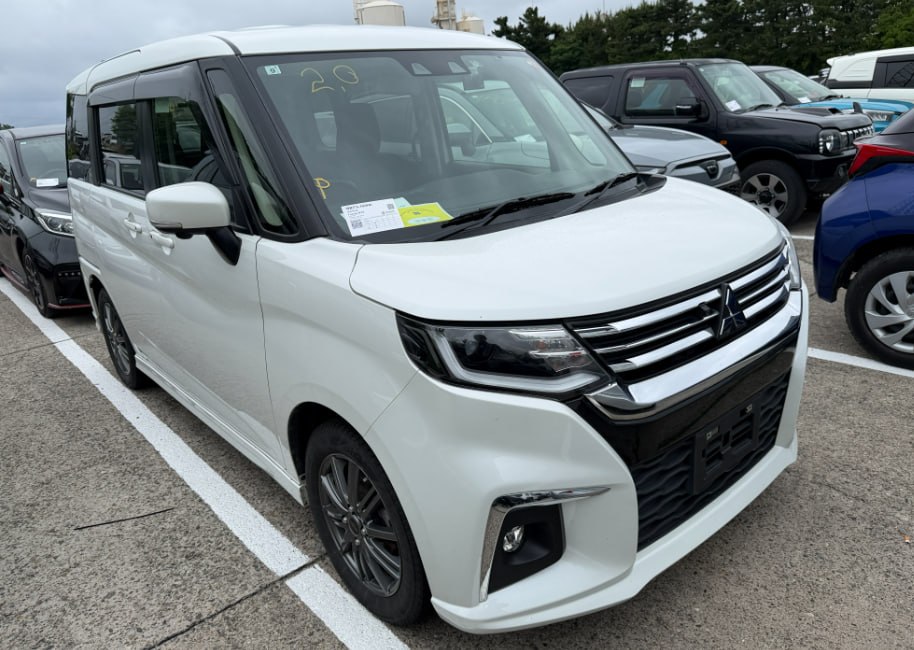 Mitsubishi Delica D:2 Custom Hybrid из Японии, 2019, 4WD, наш лот (1/6)