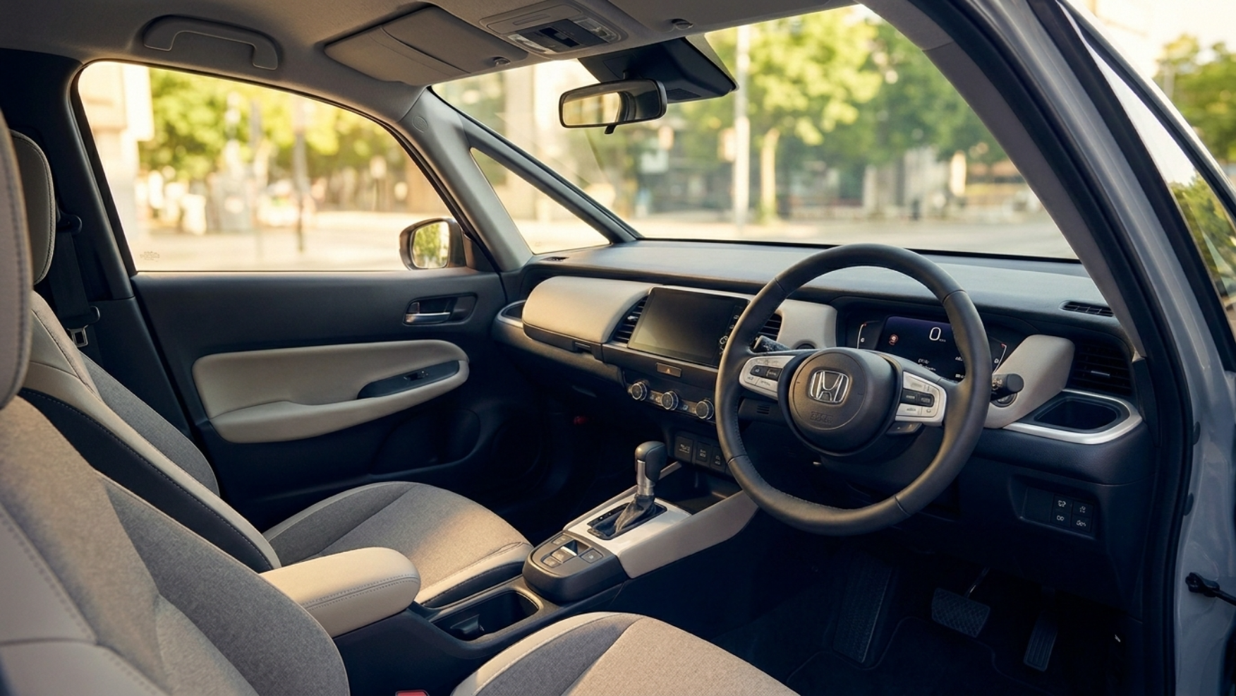 Салон Honda Fit — компактный, но продуманный интерьер
