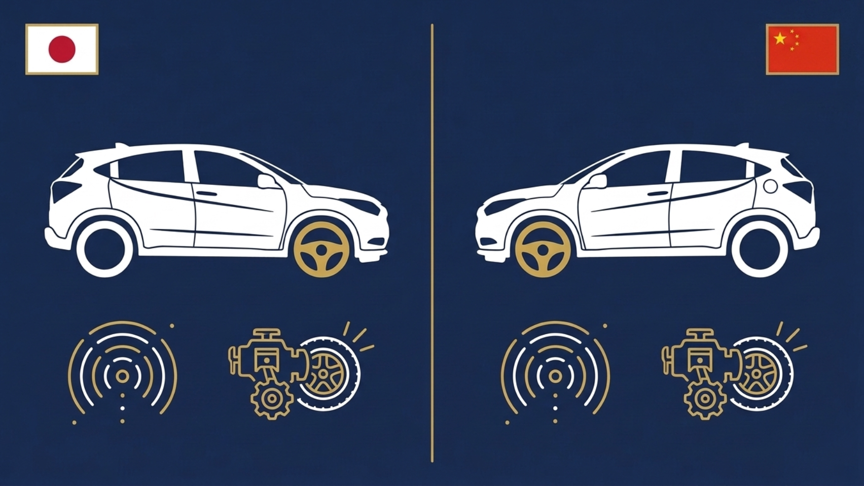 Honda Vezel из Японии и из Китая — сравнение версий