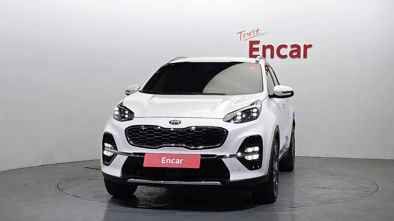 Реальный лот Kia Sportage QL 2020 из Кореи